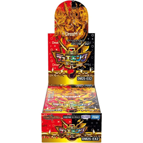 DM25-EX2 Royal vs. Unorthodox Dueking WDreaM 2025 Duel Masters (Purchase 12 boxes and receive an unopened carton)