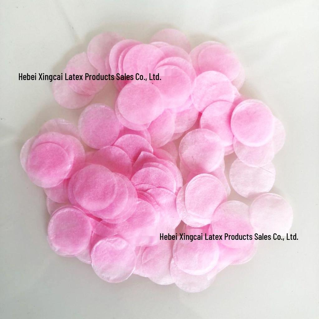 Colorful Transparent Confetti Balloon Filler - 1.5cm Round, 500g for Wedding Decor