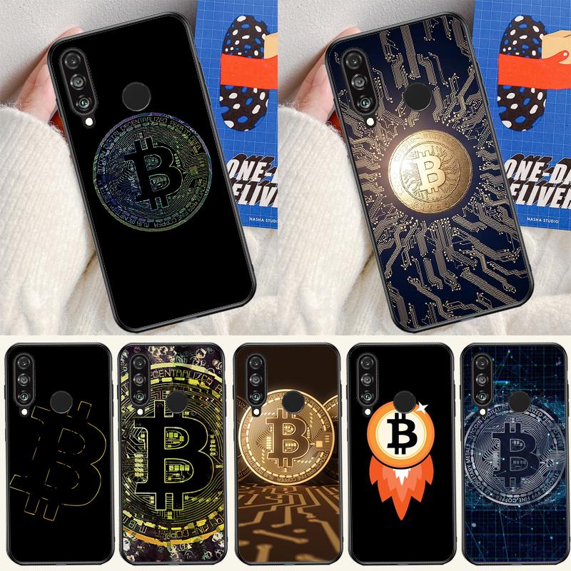 Bitcoin For Huawei P30 P20 P40 Lite P60 Pro Nova 5T 12s 12i 11i Y90 Y70 Y60 Y61 Y91 Y72 9 10 SE Case