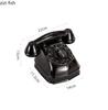 Telephone Shape Ceramic Tissue Box Napkin Paper Box Desktop Removable Tissue Box Tissue Storage Boxes Creative Tissues Container
