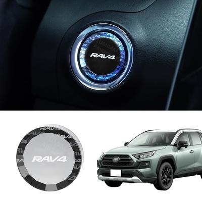 LUMIMAN Toyota RAV4 50. séria Tlačidlo štartovania Krištáľový kryt štartovania motora Kryt štartovacieho tlačidla Interiérové diely Vylepšenie Krištáľový štýl Exkluzívny dizajn