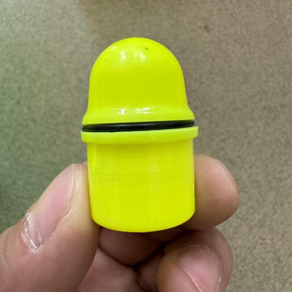 Light Head Luminous Float with Two-Color Electronic Stick for Rock Fishing