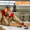 Foldable Noise Hearing Protection Hearing Protection Earplugs for and Loud Events [LYSIAN] Earmuffs, Shooting, Workplaces,