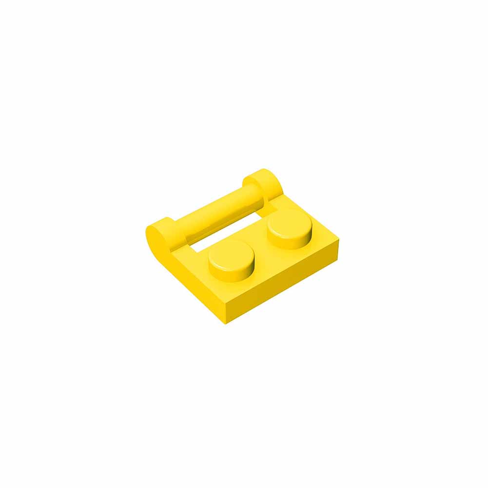 30 pieces of MOC parts 483361 x 2 with side strip handle compatible with DIY children's particle building block foundation brick