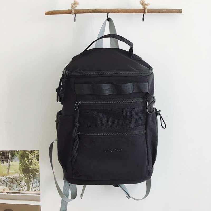 

Outdoor Sports Backpack Women s Large-capacity Travel Mountaineering Bag Hiking Light Commuting Schoolbag 27x14x39 чорний