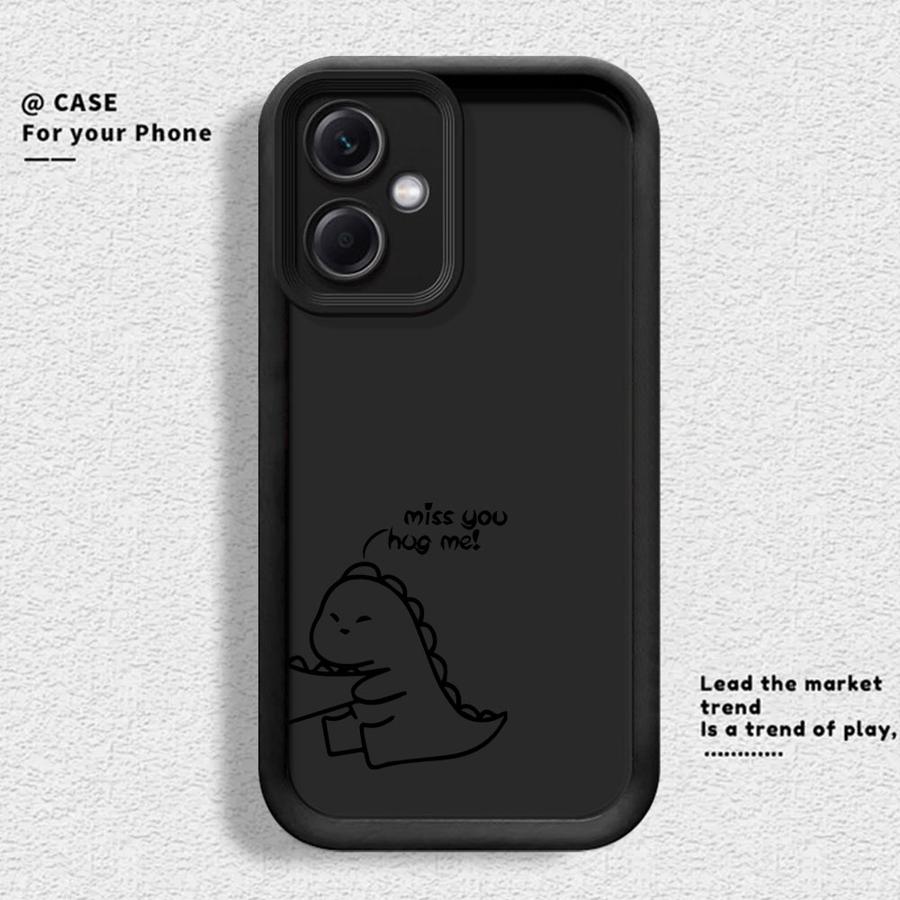 Cute Couple Dinosaur Phone Cover Case for Xiaomi Redmi Note 14 Pro Plus 11s A1 A2 A3 A4 12s 12 10 11 13C Note 13 12C 14C