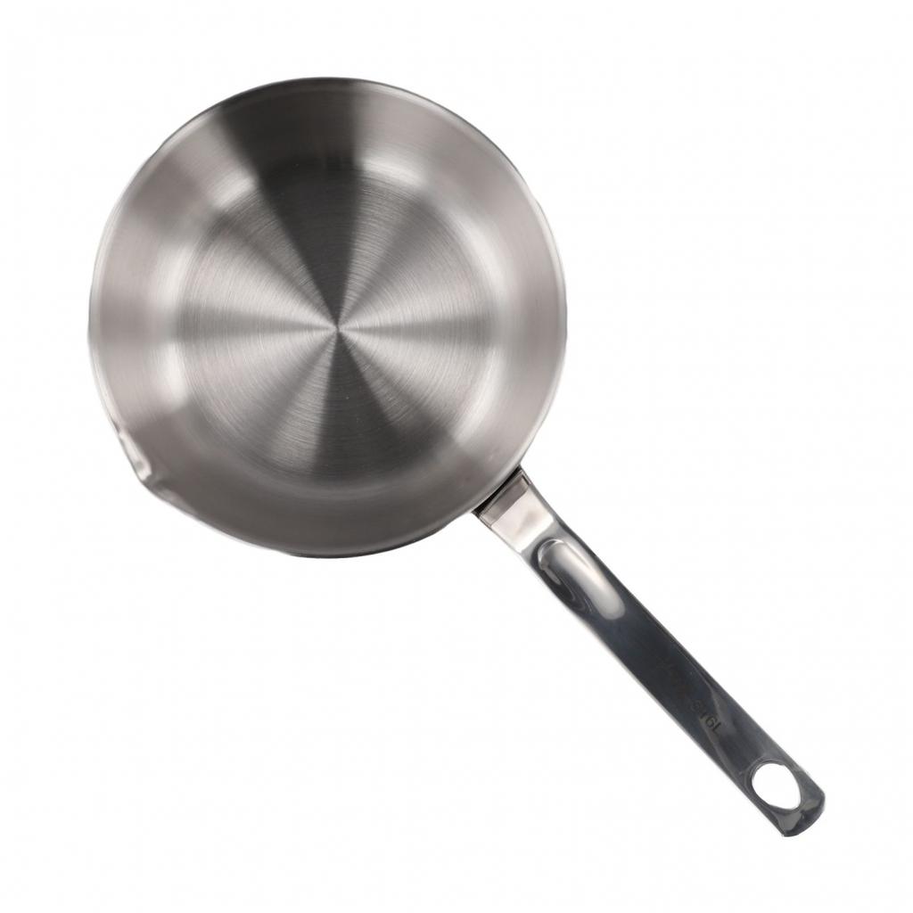 Mini Egg Pan 316 Stainless Steel Omelet Skillet for Gas Induction Stoves