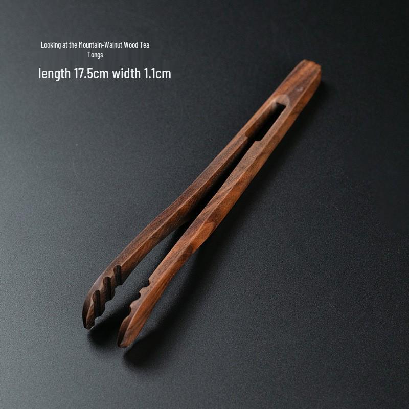 Bambus-Teepinzette und gebogene Clips für Teeservice und Zeremoniezubehör