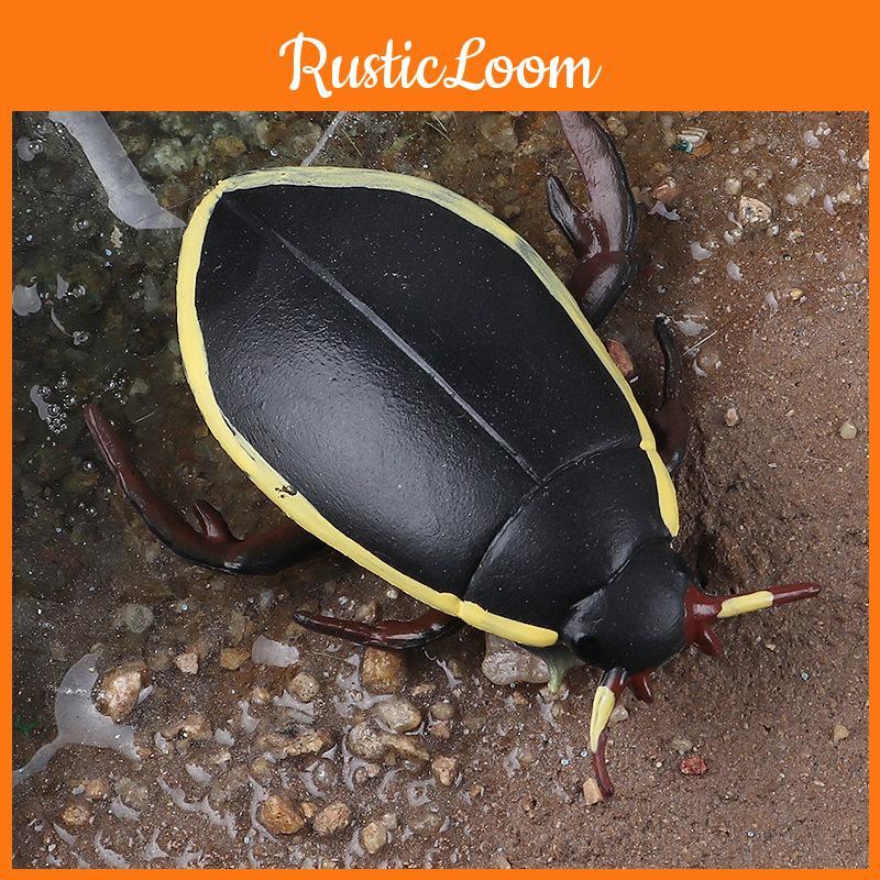 Insect Model Water Bug Toy With Plastic Material For Childrens Educational Play