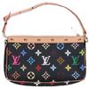LOUIS VUITTON M92648 2008 Monogram Noir Pochette Handbag Black x multicolorUsed