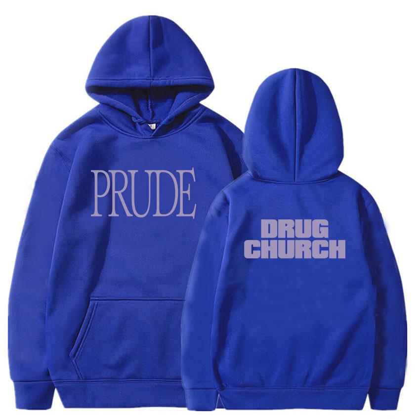

Принт Одежда Drug Church Prude Толстовки Молетом Мужские Женские С Длинным Рукавом Толстовки Смешной Графический Зимний Мягкий Sudaderas 3XL