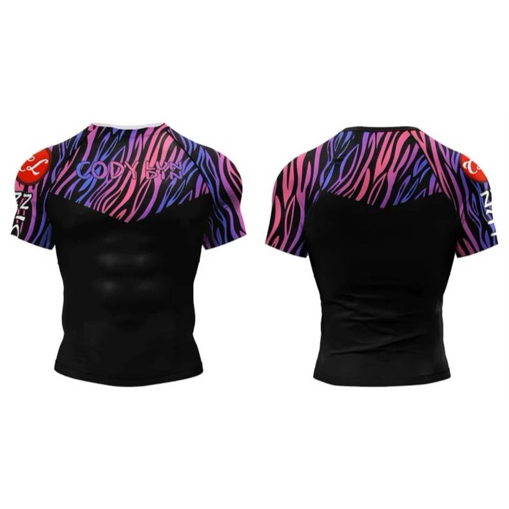 Muay Thai Kickboxing Boxing MMA UFC Shirt Slim Athletic Fit Short Sleeve Round O Neck Unisex Men Women Fitness Workout Quick Dry Print Training Tee