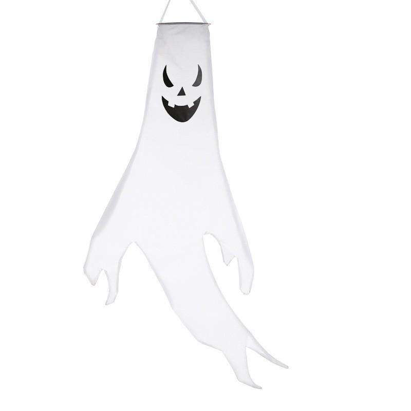 LED Luminous Halloween Ghost Windmill Hanging Decoration Prop