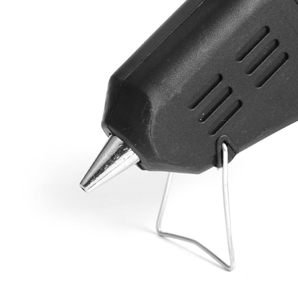 Household Plastic Hot Melt Glue Gun 20W Black Glue Sticks Repair Tool Temperature Industrial Guns