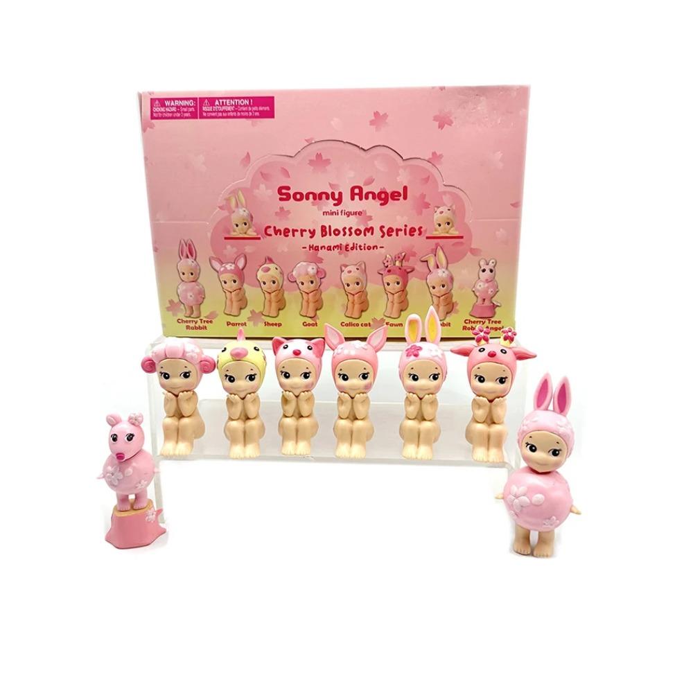 2025 Nová řada Sunny Ange Cherry Blossom Slepá krabička Hračka Květinové moře Edice Sběratelská mini figurka Stolní ozdoba Kawaii Dárky