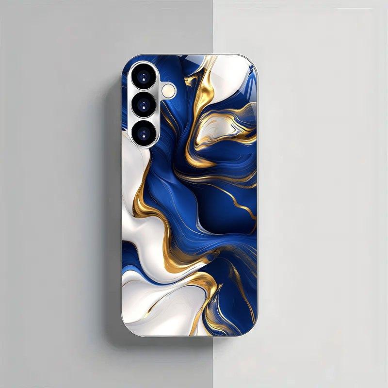 Funda de Teléfono de Gama Alta Vidrio Galvanizado TPU para Samsung Galaxy S26 S25 S24 S23 S22 S21 FE Ultra Plus Resistente a Caídas