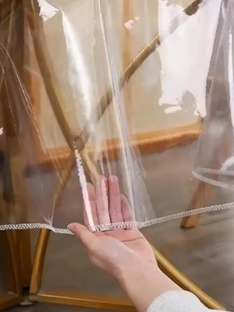 1pc54IN transparent plastic tablecloth protective cover, oil-proof transparent tablecloth, furniture kitchen home