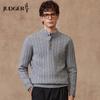 Judger Men's Wool-Blend Half-Zip Pullover Sweater