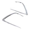 1 Pair Front Bumper Chrome Cover Trim Set TO1038244 Bumper Side Chrome Molding Trim Replacement for