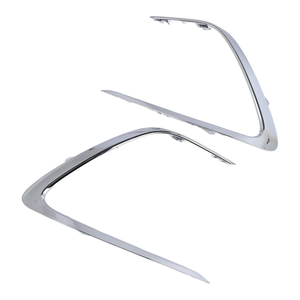 1 Pair Front Bumper Chrome Cover Trim Set TO1038244 Bumper Side Chrome Molding Trim Replacement for