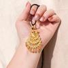 Ethnic Style Enamel Peacock Opening Screen Retro Phoenix Dynamic Necklace Pendant