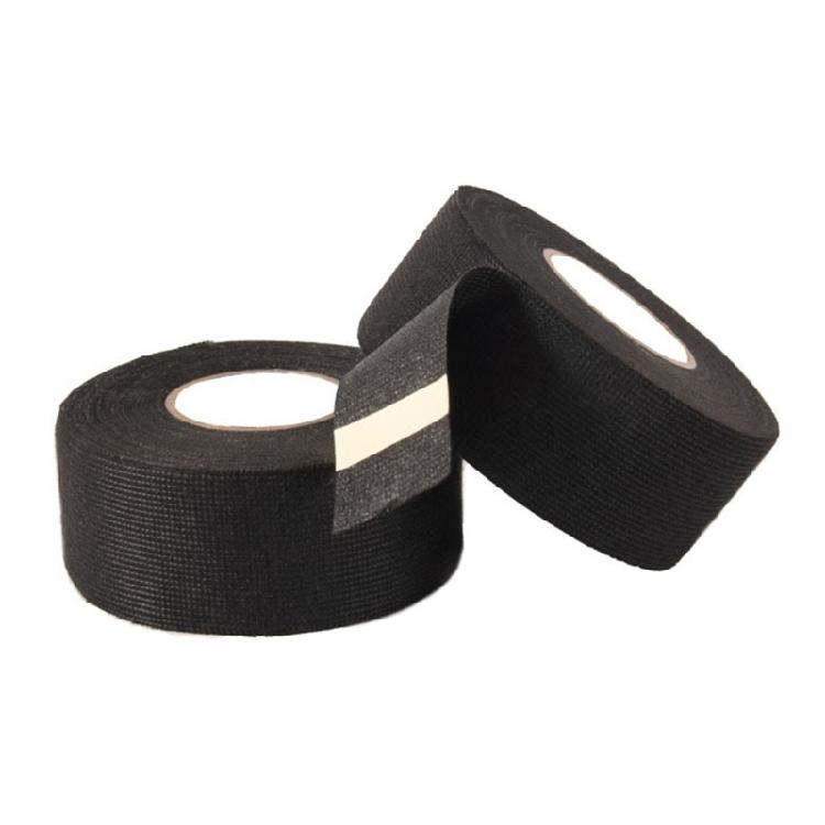 Automotive Heat Resistant Fabric Wire Harness Tape Black Cloth Electrical High Temp Tape Insulating Fabric Cloth Tape
