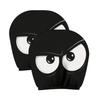 Skull Car Headrest Covers Spooky Print Auto Seat Head Rest