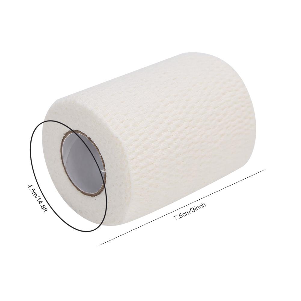 Sports Protective Bandage Pure Cotton Wrist Elbow Ankle Finger Care Tape Bandage White
