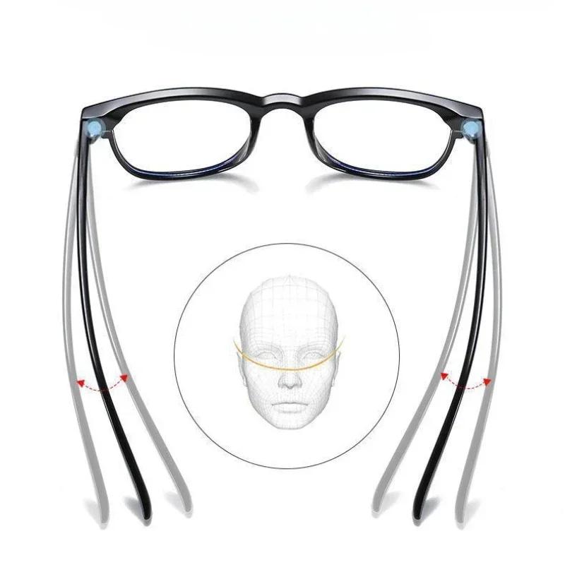 -1.0-1.5-2.0-2.5-3.0 To -4.5 Transparent Finished Myopia Glasses Men Women Black Eyeglasses Prescription Shortsighted Eyewear
