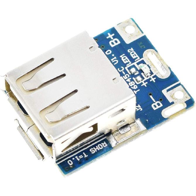 12PCS 5V 1A Boost Step Up Power Supply Module Lithium Battery Li-ion Charging Protection Board 134N3P DIY Charger LED Display USB and Micro Port