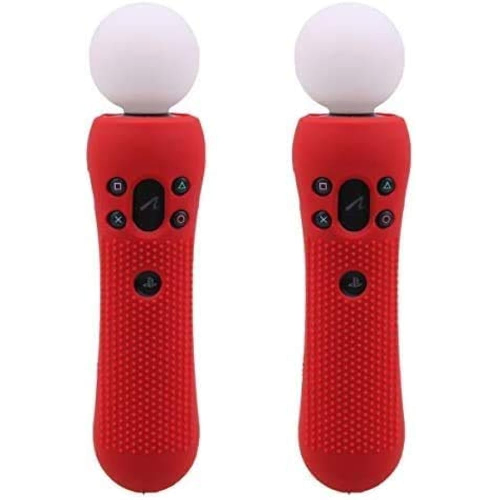 CityCy Anti-slip Silicone Cover Rubber Protective Skin Case Cover for Playstation PS4 VR Move PS ...