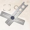 Multi-functional Universal Glass Tile Wall Marking Tile Hole Locator Ruler