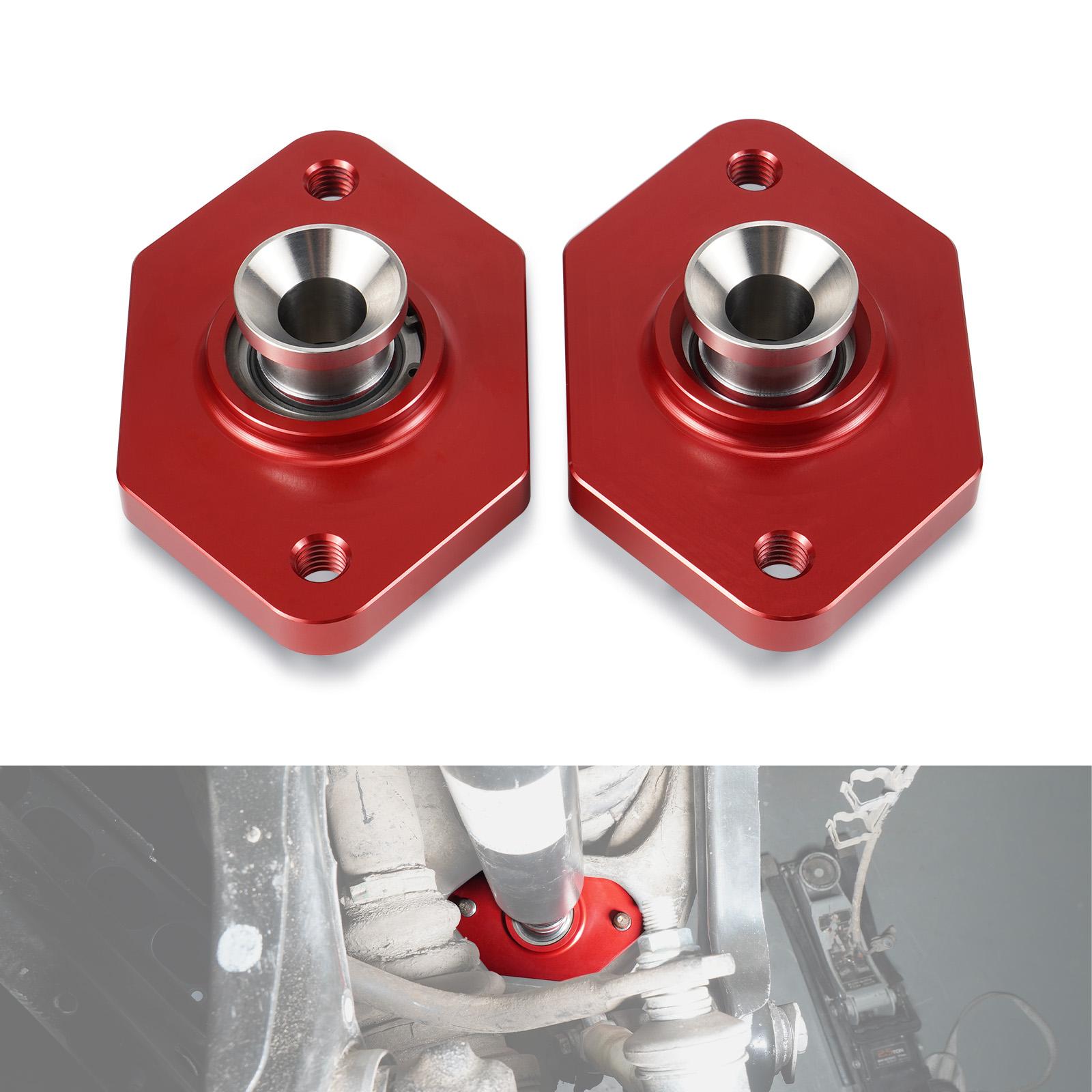 BEVEE Uniball Rear Lower Shock Mounts for BMW E90 E87 E91 E92 E93 E81 E82 E88 X1 E84, Replace for 33526768544,33 52 6 768 544