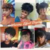 Foreign Trade Explosions African Small Curly Hair Bangs Adjustable Medium Integrated Headband Wig High-Temperature Silk