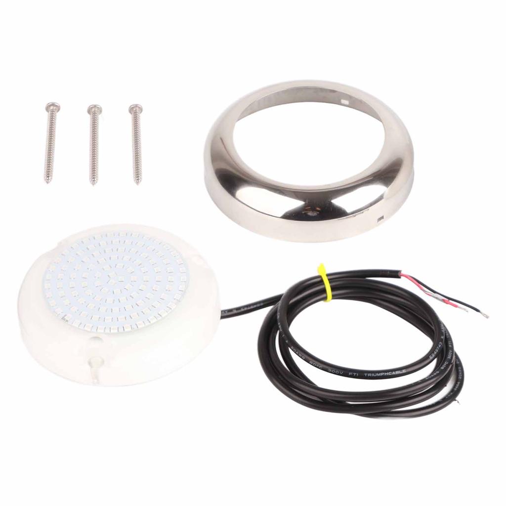 4in 108LED Underwater Light 12V IP68 Waterproof 135?? Luminous Angle Underwater Boat Lamp for Marine