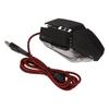 Gaming Mouse Ergonomic Design 4 DPI Adjustable Breathing RBG Backlit Accurate Control Office Mouse for Desktop Laptop