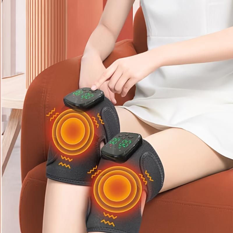 

Наколенник с подогревом, вибрационный массажер для колена, грелка, для расслабления и массажа, подарки для мужчин и женщин