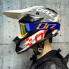 ORZ-F16 Adult Off-road Motorcycle Helmet DH Bicycle Downhill Cross Helmet Capacity De Moto DOT Approved for Both Men and Women