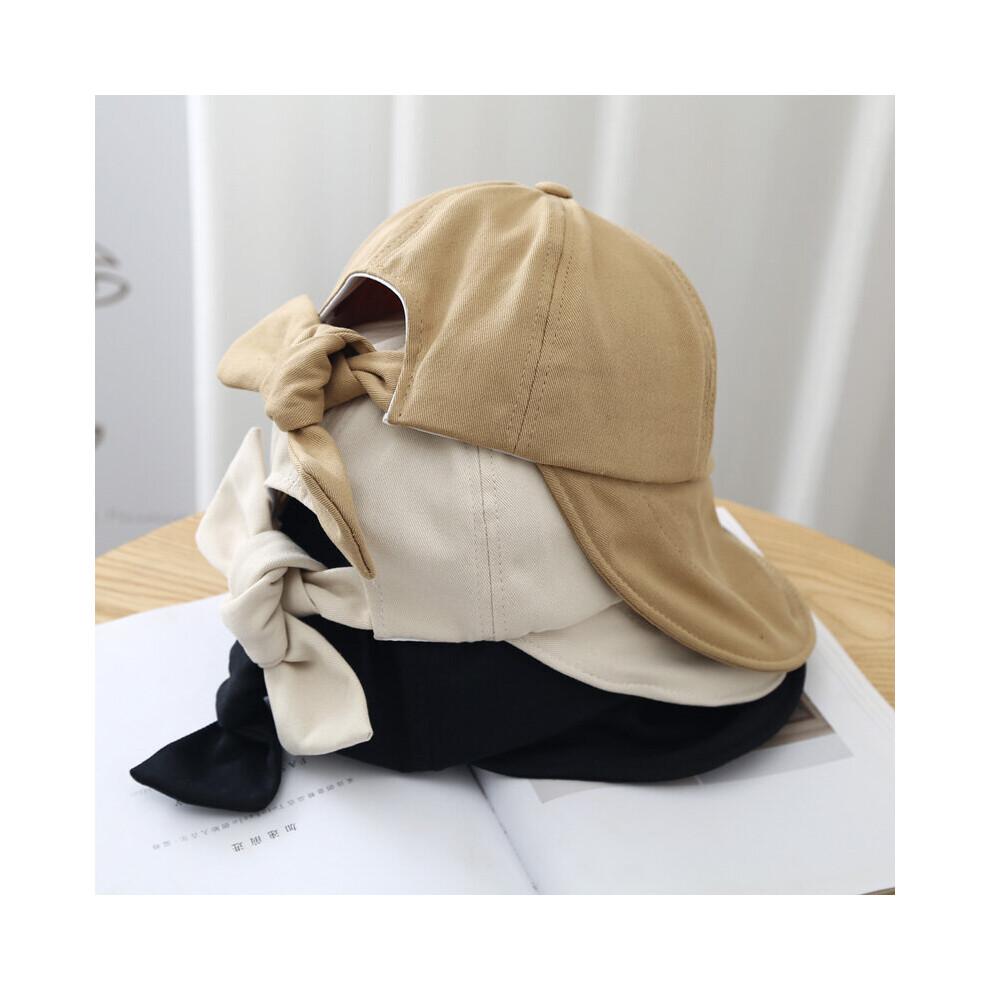 Ladies Sun Hat Summer UV Protection Sun Protection Big Brim Cap Outdoor Travel Gift Fisherman Hats Bucket Hat Women Bow Caps