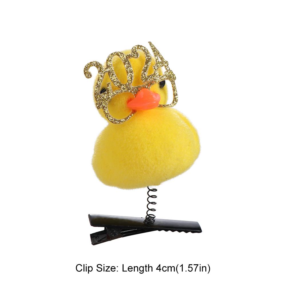 Flower Chicken Side Barrettes Bowknot Cartoon Duckbill Clips Fashion Duck Hair Clips  Party