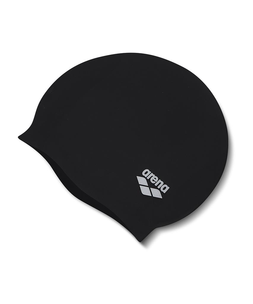 Alena Plain Silicone Swim Cap A6Ac1Ac71Blk