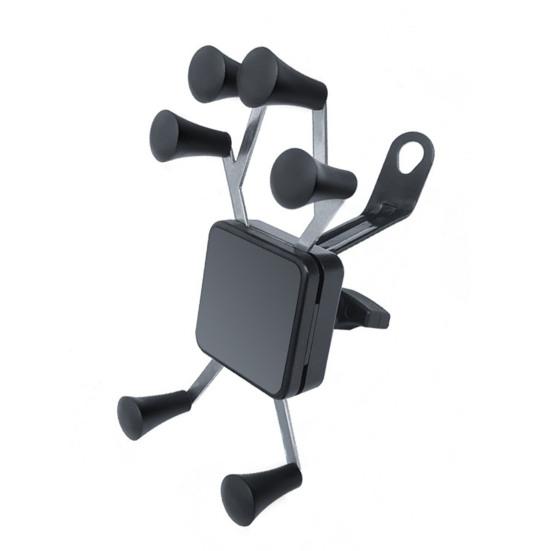 

Портативное регулируемое зеркало заднего вида с 6 когтями для мотоцикла, держатель для мобильного телефона, электромобиль