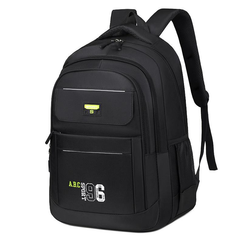 Backpack Unisex Oxford Big Capacity Laptop Design For Travel Commuters School