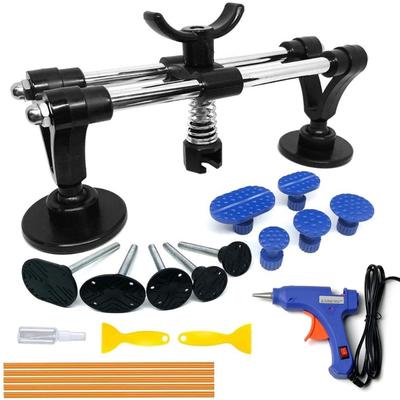 21Pcs Car Dent Repair Kit with Bridge Puller and Pull Tabs Car Dent Repairing Dent Remover Vehicle Dent Repair