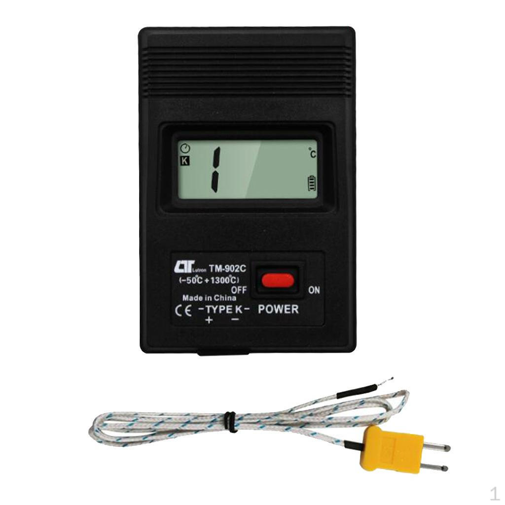 Digital Kitchen Thermometers Automatic Cooking Temperature Probe for Oven