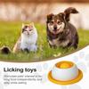 Interactive Dog Lick Toys Slow Feeder Food Dispenser, For Dogs Cats Indoor Slow Feeding & Training, Non-Toxic Durable Easy Clean