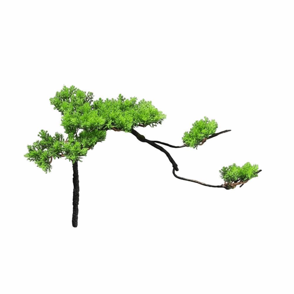 Flexible Bonsai Pine Tree Realistic Simulated Pine Greenery Artificial Plant  Living Room Style C