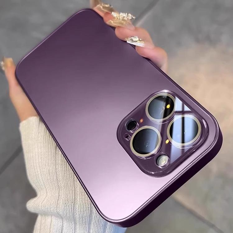 Applicable To IPhone16promax Mobile Phone Case New AG Matte Apple 14 Comes with Lens Film Anti Fall Protection Case