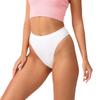 New Seamless Women's Underwear Solid Colour Sexy Thong High-Waisted Summer Ladies' Briefs