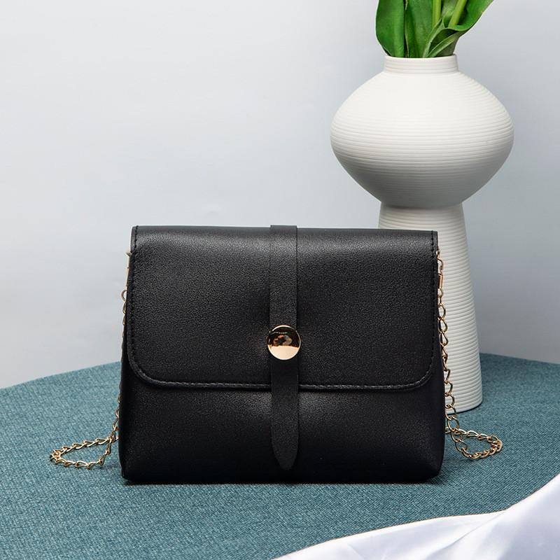 2022 Cute Ladies Bag Sweet Pu Shoulder Crossbody Bag Candy Color Mini Square Bag